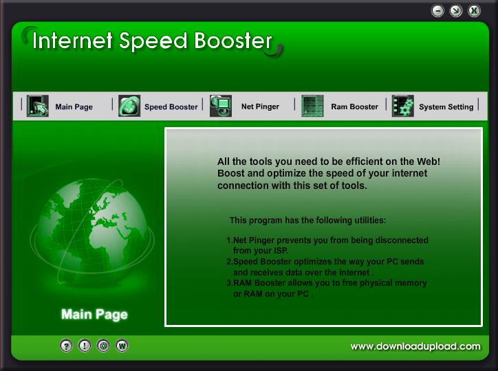 Free wireless internet speed booster